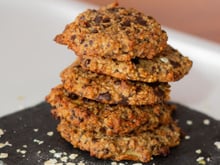 Receita de cookie de banana com aveia do TudoGostoso: o melhor lanche para fazer com as crianças nas férias
