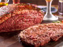 Picanha ao Forno com Sal Grosso