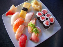 Arroz para sushi (usando arroz comum)