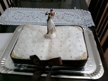 Bolo de casamento deo parfum