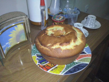 Bolo de laranja de liquidificador