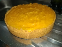 Cheesecake de damasco
