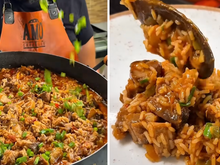 Eu só sujo uma panela: meu arroz de costela suculento fica pronto em 30 minutos e é puro sabor!