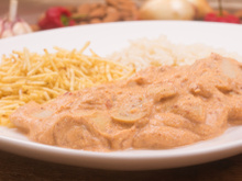 Estrogonofe especial de palmito