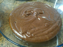 Mousse aerada de chocolate