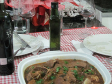 Carneiro na cerveja preta