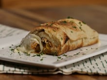 Rocambole de pão de forma