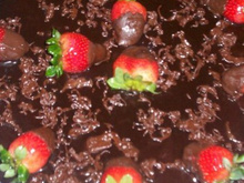 Torta de morango e Sonho de Valsa