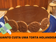 Quanto custa uma torta holandesa? Com o que Braga Netto gastou daria para comprar 180 tortas! Veja como calcular o preço e aprenda a fazer em casa