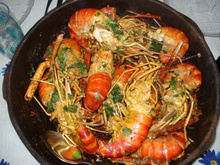 Moqueca de lagosta