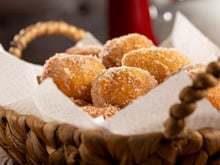 Bolinho de chuva sequinho