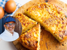 Jesús Sánchez, chef: "A omelete de batata mais elegante não leva cebola, mas um punhado de cebolinha e 4 aspargos."