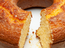 Bolo de milho com fubá