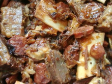 Costela com calabresa na pressão