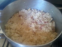 Arroz à piamontese