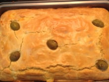 Empadão de atum e queijo