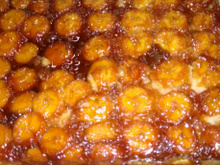 Bolo de banana caramelizado