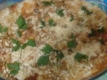 Lasanha de massa de panqueca