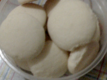 Bolacha de fécula de mandioca ou bolacha de araruta