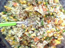 Arroz colorido