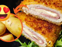 Batata Cordon Bleu supercrocante: como nunca pensei em fazer assim antes? As crianças pedem todo dia (e o maridão também!)
