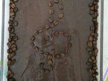 Bolo gelado de café