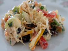 Salpicão de peito de peru defumado