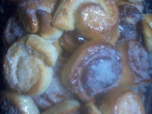 Rosquinha de coco molhada