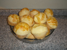 Pão de queijo de liquidificador