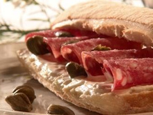 Sanduíche de Salame
