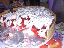 Torta de morango da Josy