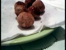 Bolinha de proteínas de soja