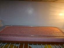 Gelatina espumosa meio a meio