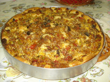 Bolo salgado de liquidificador