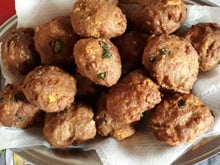 Almôndegas frita