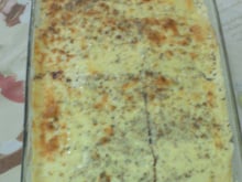 Torta de pão de forma simples