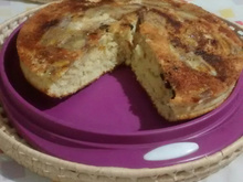 Bolo de banana fácil