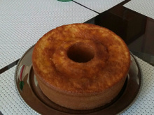 Bolo de laranja de liquidificador