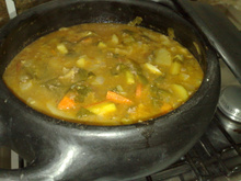 Sopa de legumes exclusiva