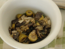 Salada de berinjela