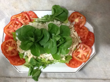 Salada da granja