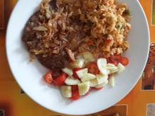 Bife acebolado perfeito