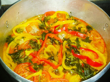 Moqueca baiana de peixe e frutos do mar
