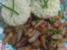 Farofa de Pinhão com Bacon