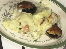 Peixe com Camarão ao Zé do Pipo