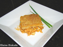 Bolo de frango delicioso