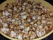 Pipoca doce caramelizada diet