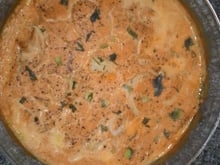 Filé de peixe cremoso