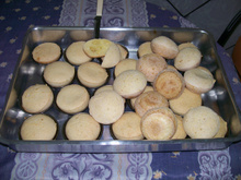 Pão de queijo no liquidificador