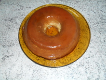 Pudim de leite de coco e leite condesado